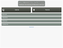 Tablet Screenshot of hallbookkeeping.com